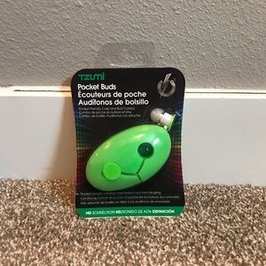 Tzumi Green Pocket Buds